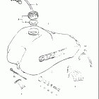 DS80 1983 Топливный бак