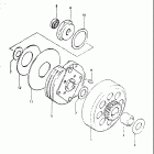 JR50R 1983 Сцепление
