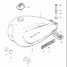 GN125 1982-1983 Fuel tank (model z)