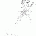 DR500 1983 Траверса нижняя