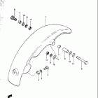JR50R 1983 Заднее крыло