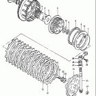 GS650GL 1983 Сцепление