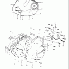 DR500 1983 Крышки картера