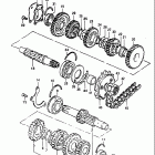 GS750T 1982-1983 Трансмиссия
