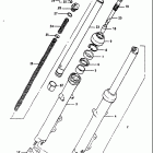 GS750T 1982-1983 Передняя вилка
