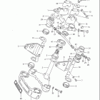 GS650G 1983 Траверса нижняя