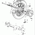 PE175 1982-1983 Rear wheel (model z)