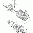 GN250 1982-1983 Сцепление
