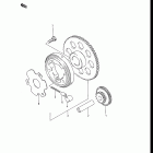 GS550E, ES 1983 Муфта стартера