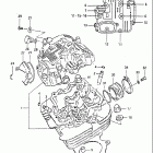 SP250 1982-1983 Cylinder head (model d)