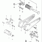 GS450E 1983 Подножки
