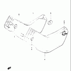 GS650M 1983 Обтекатель рамы
