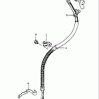 GS750T 1982-1983 Передние тормозные трубки