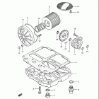 GS450L 1983 Масляный насос и фильтр