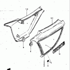 GS850G 1982-1983 Frame cover (model o)