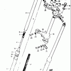 RM60 1982-1983 Front fork (model z)