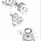 GN250 1982-1983 Масляный насос