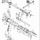 XN85 D 1983 Механизм  переключения передач