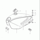 GS1100S 1983 Топливный бак