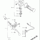 GS850G 1982-1983 Left handle switch (model d)