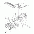 GS450L 1983 Воздухозаборник