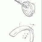 SP125 1982-1983 Фара головного света