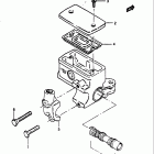GS1100E,ES 1982-1983 Главный тормозной цилиндр,передний