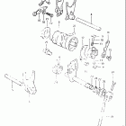 DR500 1983 Механизм  переключения передач