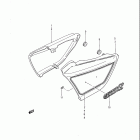 GS850GL 1982-1983 Frame cover (model d)
