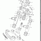 GR650, X TEMPTER 1983 Steering stem (gr650xd)