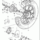 SP250 1982-1983 Заднее колесо