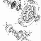 GS550L 1983 Заднее колесо