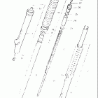 DR250 1982-1983 Front fork (model z)