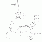 DR500 1983 Топливный бак