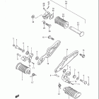 GS850GL 1982-1983 Подножки