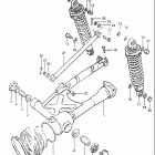 GS650M 1983 Маятник задний