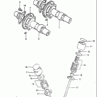 GS450TX 1983 Распределительный вал-клапана