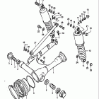 GS1100GK 1982-1983 Маятник задний