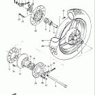 XN85 D 1983 Заднее колесо