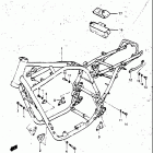 GS850G 1982-1983 Рама
