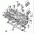 GS750S 1983 Головка цилиндра