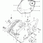 DR250 1982-1983 Крышки картера