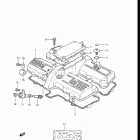 GS550E, ES 1983 Крышка головки цилиндров