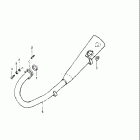 GN125 1982-1983 Глушитель