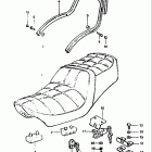 GS1100GL 1982-1983 Seat (model d)