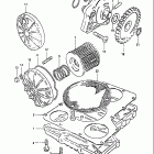 GS1100GK 1982-1983 Oil pump-oil filter