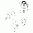 DR500 1983 Масляный насос