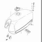 GS750E,ES 1983 Fuel tank (gs750esd)