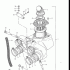 GS750E,ES 1983 Воздухозаборник