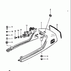 GS1100GK 1982-1983 Обтекатель сидения